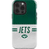 NFL New York Jets White Striped iPhone 15 Pro Impact Case