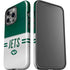 NFL New York Jets White Striped iPhone 15 Pro Impact Case