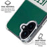 NFL New York Jets White Striped iPhone 16 Clear Case