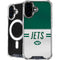 NFL New York Jets White Striped iPhone 16 MagSafe Case