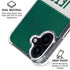 NFL New York Jets White Striped iPhone 16 Plus Clear Case
