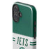 NFL New York Jets White Striped iPhone 16 Plus Impact Case