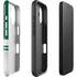 NFL New York Jets White Striped iPhone 16 Plus Impact Case