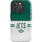 NFL New York Jets White Striped iPhone 16 Pro Impact Case