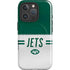 NFL New York Jets White Striped iPhone 16 Pro Magsafe Impact Case