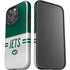 NFL New York Jets White Striped iPhone 16 Pro Max Impact Case