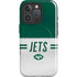 NFL New York Jets White Striped iPhone 16 Pro Max Magsafe Impact Case
