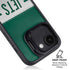 NFL New York Jets White Striped iPhone 16e Kickstand Case