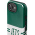 NFL New York Jets White Striped iPhone 16e Impact Case