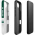 NFL New York Jets White Striped iPhone 16e Impact Case