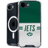 NFL New York Jets White Striped iPhone 16e MagSafe Case