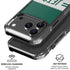 NFL New York Jets White Striped iPhone 18 Pro Clear Case
