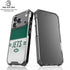 NFL New York Jets White Striped iPhone 18 Pro Clear Case
