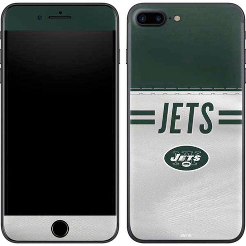 NFL New York Jets White Striped iPhone 8 Plus Skin