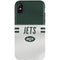 NFL New York Jets White Striped iPhone XS Pro Case
