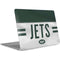 NFL New York Jets White Striped Apple MacBook Air Skin
