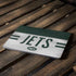 NFL New York Jets White Striped Apple MacBook Air Skin