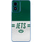 NFL New York Jets White Striped Moto G Play 4G (2024) Skin