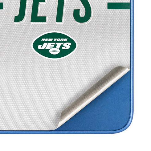 NFL New York Jets White Striped Moto G Play 4G (2024) Skin