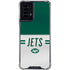NFL New York Jets White Striped Moto G Power 5G (2024) Clear Case