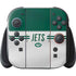 NFL New York Jets White Striped Nintendo Switch 2 (2025) with Joy-Con Skin