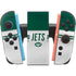 NFL New York Jets White Striped Nintendo Switch 2 (2025) Joy-Con Controller Skin