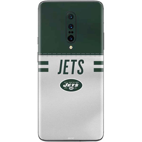 NFL New York Jets White Striped OnePlus 7 Pro Skin