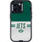 NFL New York Jets White Striped Otterbox Defender iPhone Skin