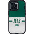 NFL New York Jets White Striped Otterbox Defender iPhone Skin
