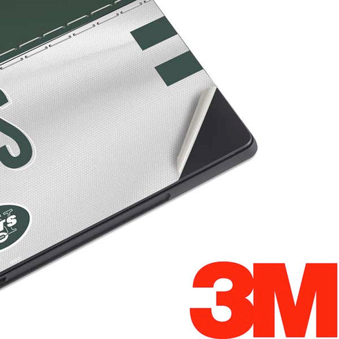 NFL New York Jets White Striped Surface Pro 6 Skin