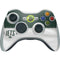 NFL New York Jets White Striped Xbox 360 Wireless Controller Skin