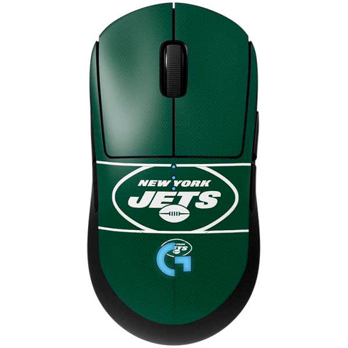 NFL New York Jets Zone Block G Pro Wireless Gaming Mouse Skin