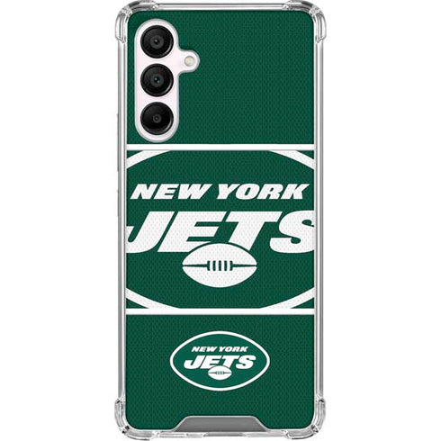 NFL New York Jets Zone Block Galaxy A16 5G Clear Case