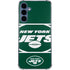 NFL New York Jets Zone Block Galaxy A55 5G Clear Case