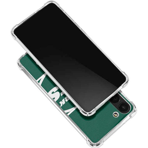 NFL New York Jets Zone Block Galaxy S24 FE Clear Case