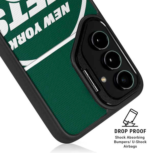 NFL New York Jets Zone Block Galaxy S25 Kickstand Case