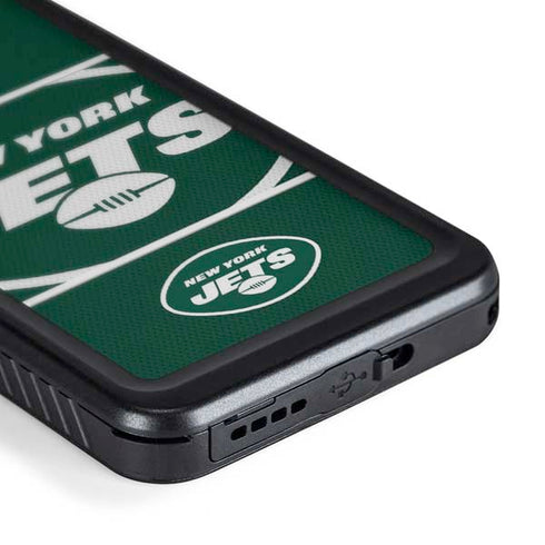 NFL New York Jets Zone Block Galaxy S24 Plus Waterproof Case