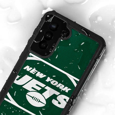 NFL New York Jets Zone Block Galaxy S24 Plus Waterproof Case