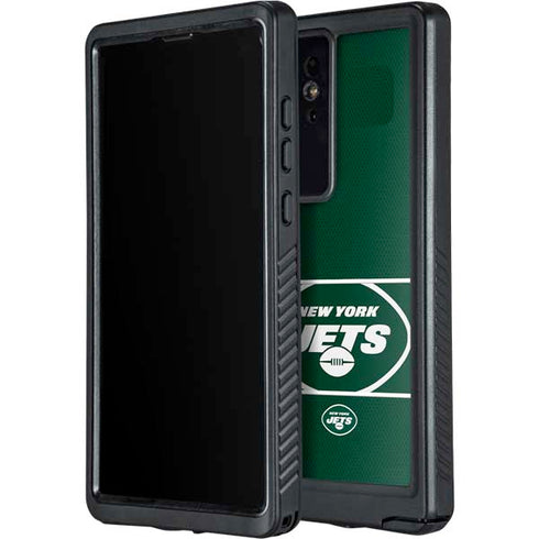 NFL New York Jets Zone Block Galaxy S24 Ultra Waterproof Case