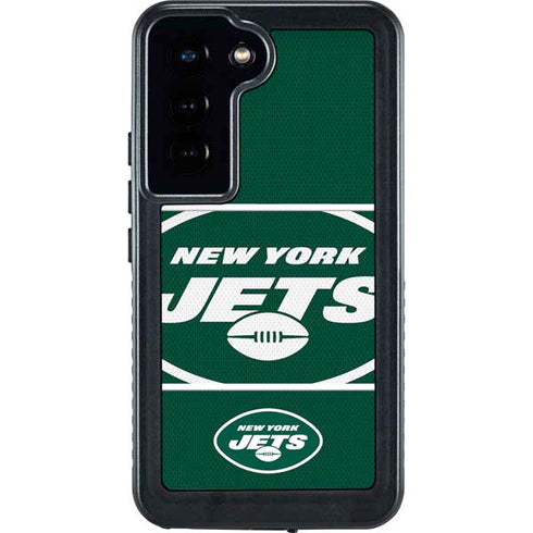 NFL New York Jets Zone Block Galaxy S24 Waterproof Case