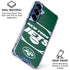 NFL New York Jets Zone Block Galaxy S25 Plus Clear Case