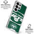 NFL New York Jets Zone Block Galaxy S25 Ultra Clear Case