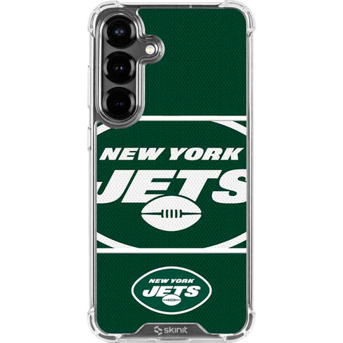 NFL New York Jets Zone Block Galaxy S26 Plus Clear Case