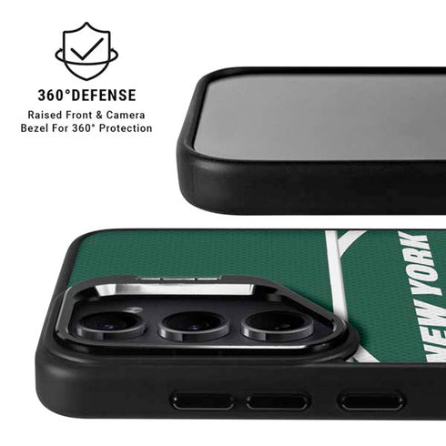 NFL New York Jets Zone Block Galaxy S26 Plus Kickstand Case