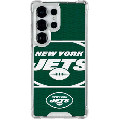 NFL New York Jets Zone Block Galaxy S26 Ultra Clear Case