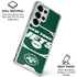 NFL New York Jets Zone Block Galaxy S26 Ultra Clear Case