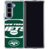 NFL New York Jets Zone Block Galaxy Z Fold5 5G Clear Case