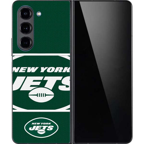 NFL New York Jets Zone Block Galaxy Z Fold5 5G Skin