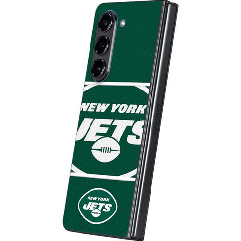 NFL New York Jets Zone Block Galaxy Z Fold5 5G Skin