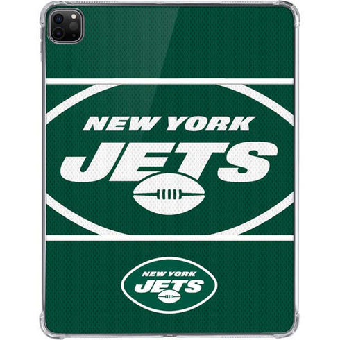 NFL New York Jets Zone Block iPad Pro 11in (2024) Clear Case